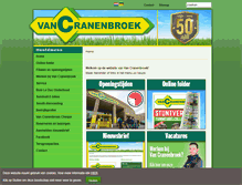 Tablet Screenshot of cranenbroek.com