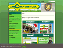 Tablet Screenshot of cranenbroek.nl